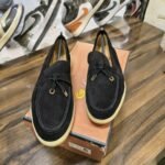 loro-piana-suede-loafers-black-first-copy